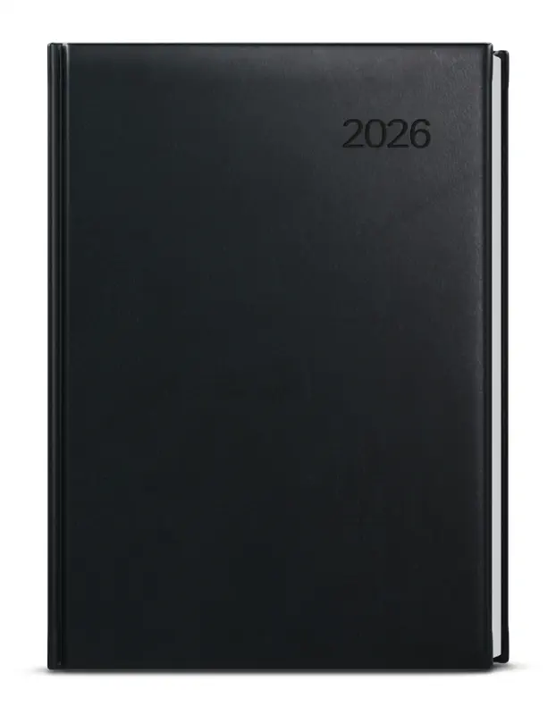 Diář 2026 Denní diář - David - Vivella - A5 - černá