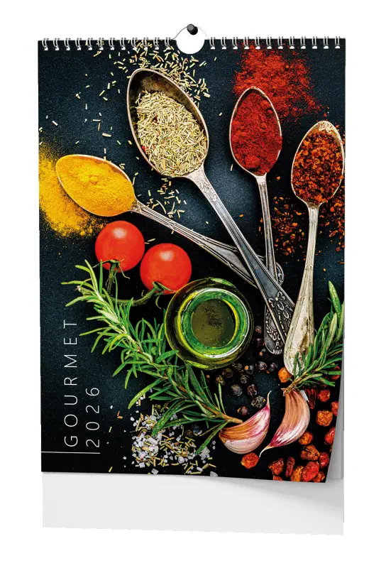 Nástěnný kalendář 2026 Gourmet - A3