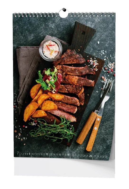 Nástěnný kalendář 2026 Gourmet - A3