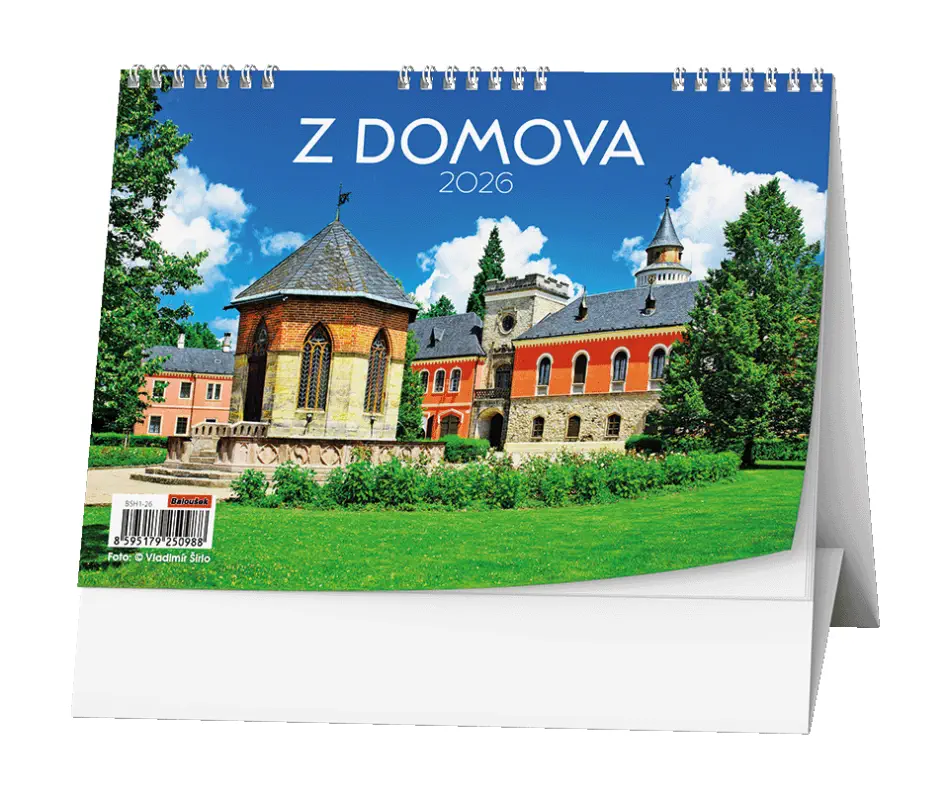 Stolní kalendář 2026 Z domova
