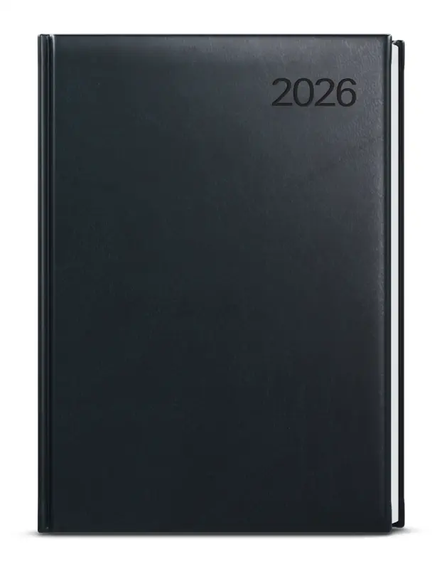 Diář 2026 Týdenní diář - Tomáš - Vivella - A4 - černá
