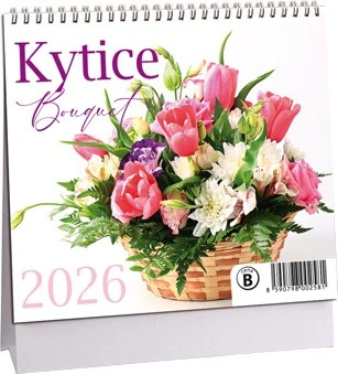 Kalendář Květiny mini 2026