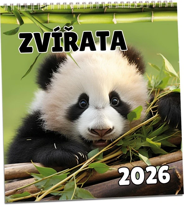 Kalendář Zvířata 2026