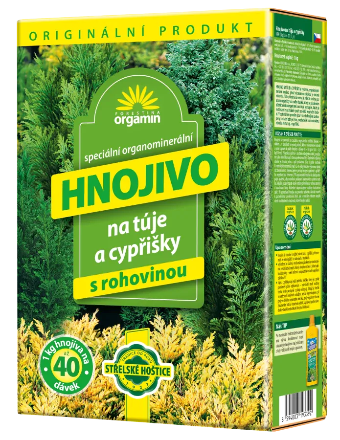 FORESTINA orgamin Na túje a cypřišky 1kg