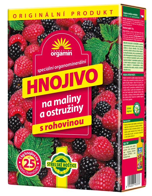 Orgamin Na maliny a ostružiny 1kg 