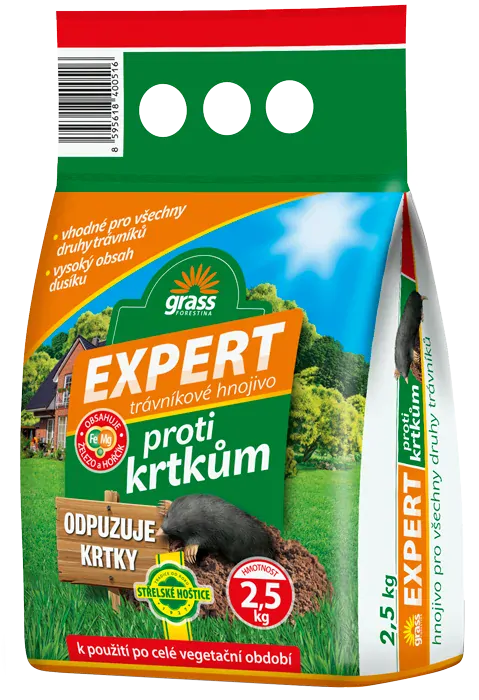 Expert s odpuzujícím účinkem proti krtkům 2.5kg