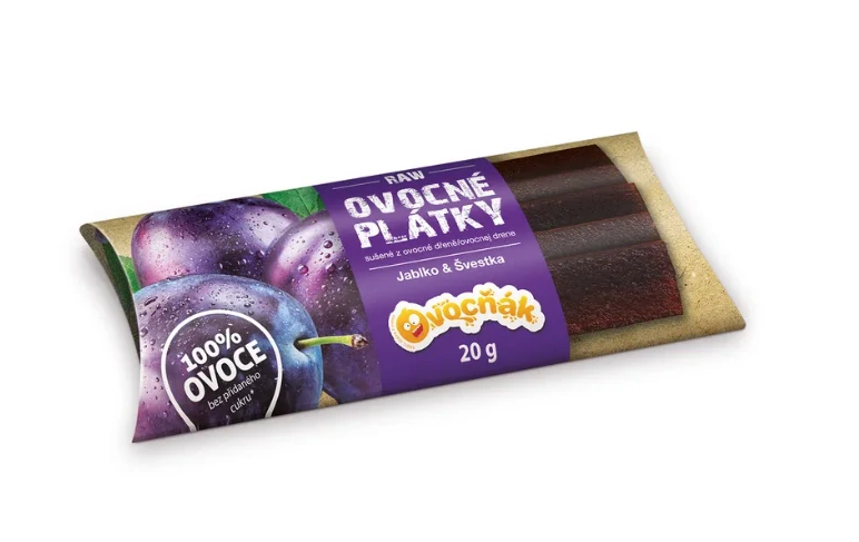 Ovocné plátky švestkové 20g