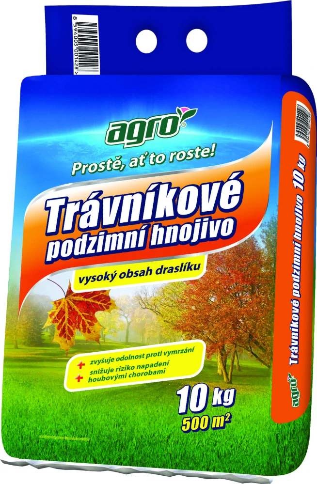 AGRO Podzimní trávníkové hnojivo 10kg