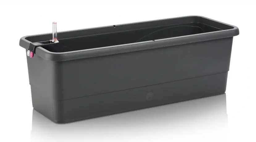 Samozavlažovací truhlík GARDENIA SMART 40cm antracit