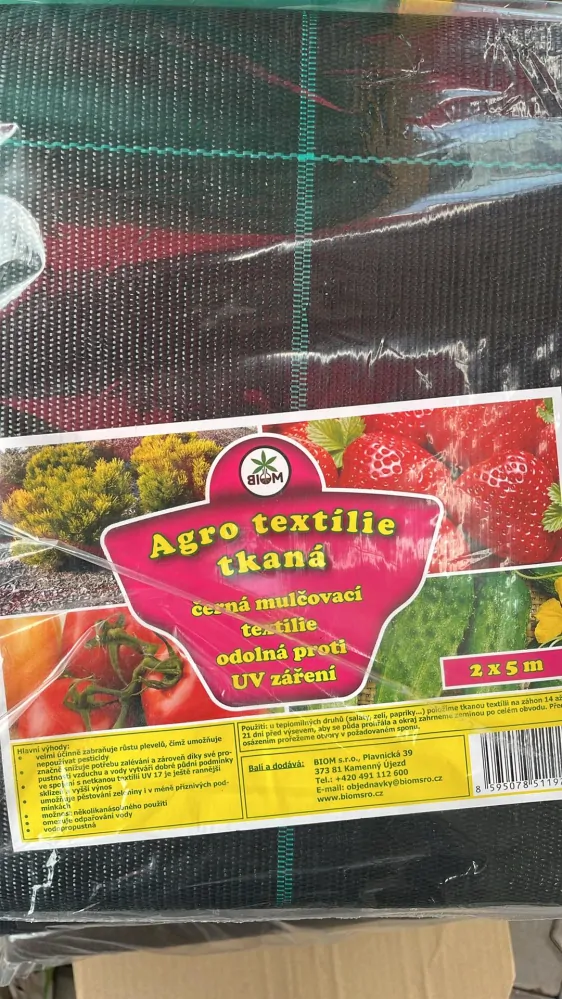 Agro tkaná textilie 2 x 5m 
