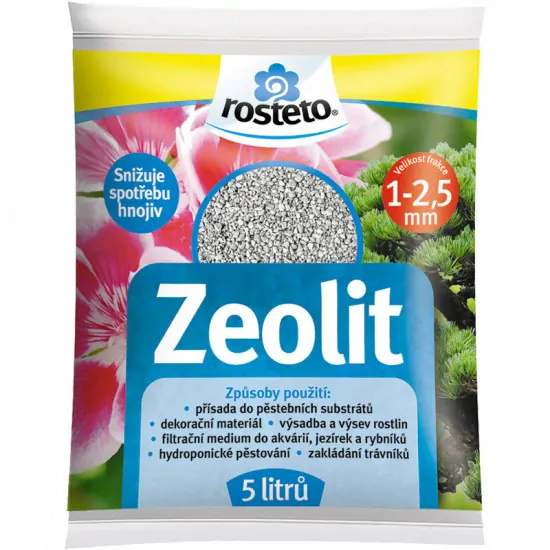 Zeolit Rosteto 1- 2,5 mm 5 l