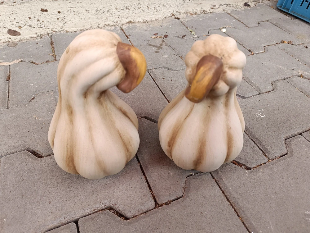 Keramická dýně hnědá