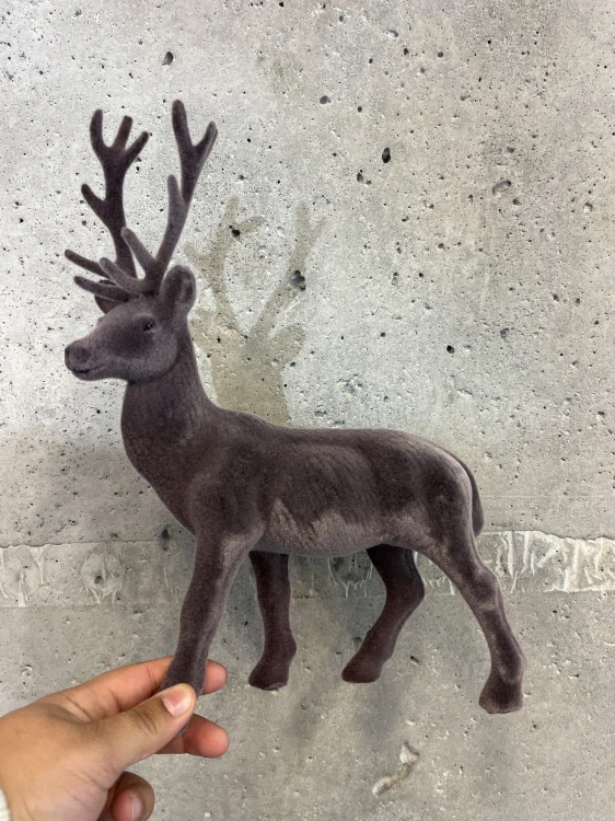 Vánoční dekorace - Sob stojící - 28cm