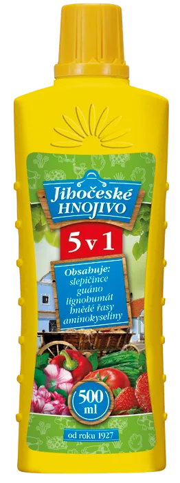 Jihočeské hnojivo 5v1 500ml 