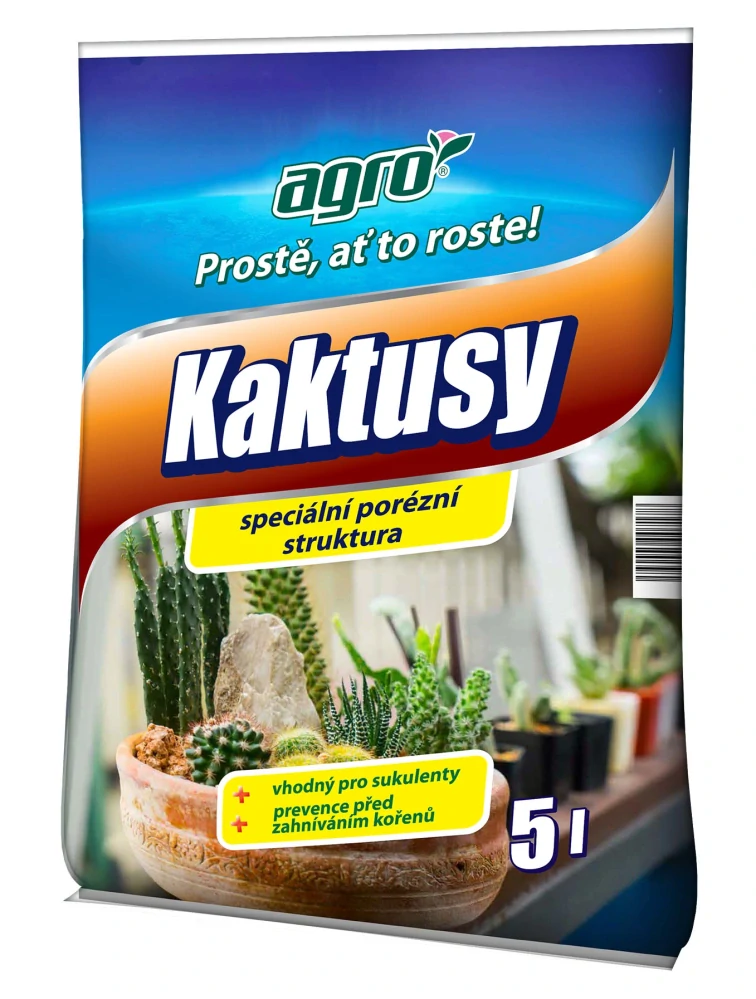 AGRO Substrát pro kaktusy 5 l 