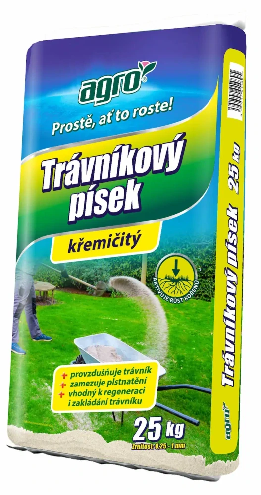 AGRO Trávníkový písek 25 kg