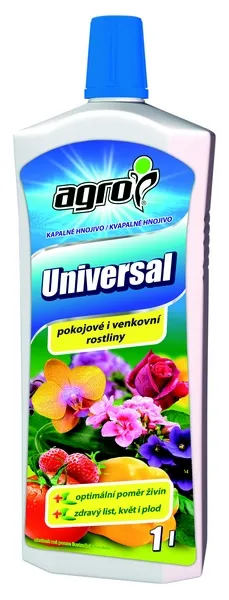 Kapalné hnojivo univerzální pokojové i venkovní rostliny 1l