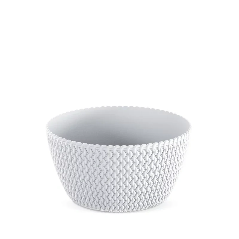 Květináč/ Mísa bílá Splofy 23.6cm