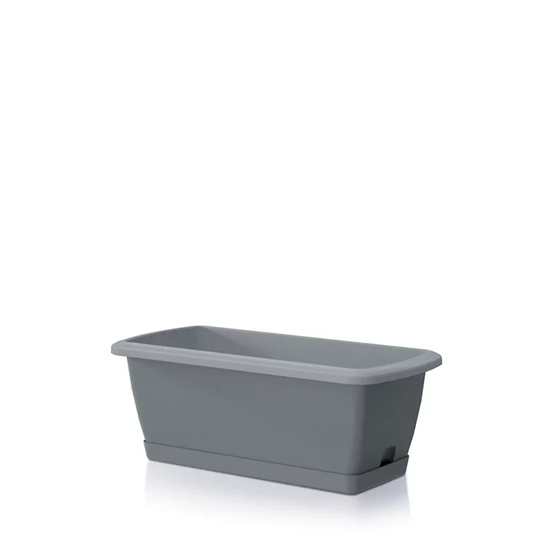 Truhlík se zavlažovacím systémem  Respana Easycare 59.3cm šedý kámen 
