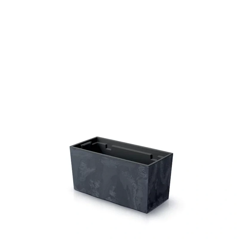 Truhlík Urbi Case Beton Effect s vkladem 39.5cm antracit