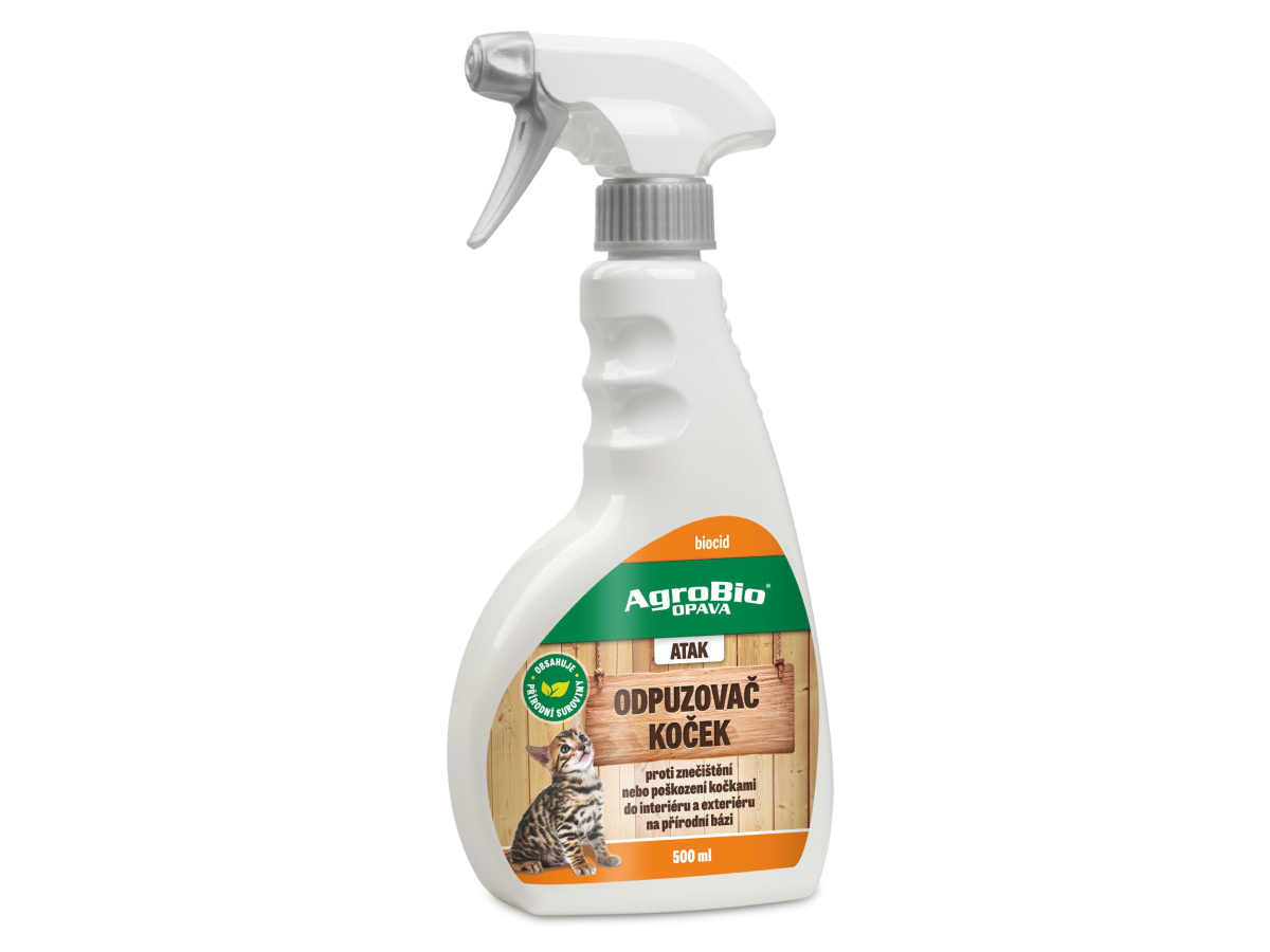 ATAK Odpuzovač koček rozprašovač 500 ml/R 