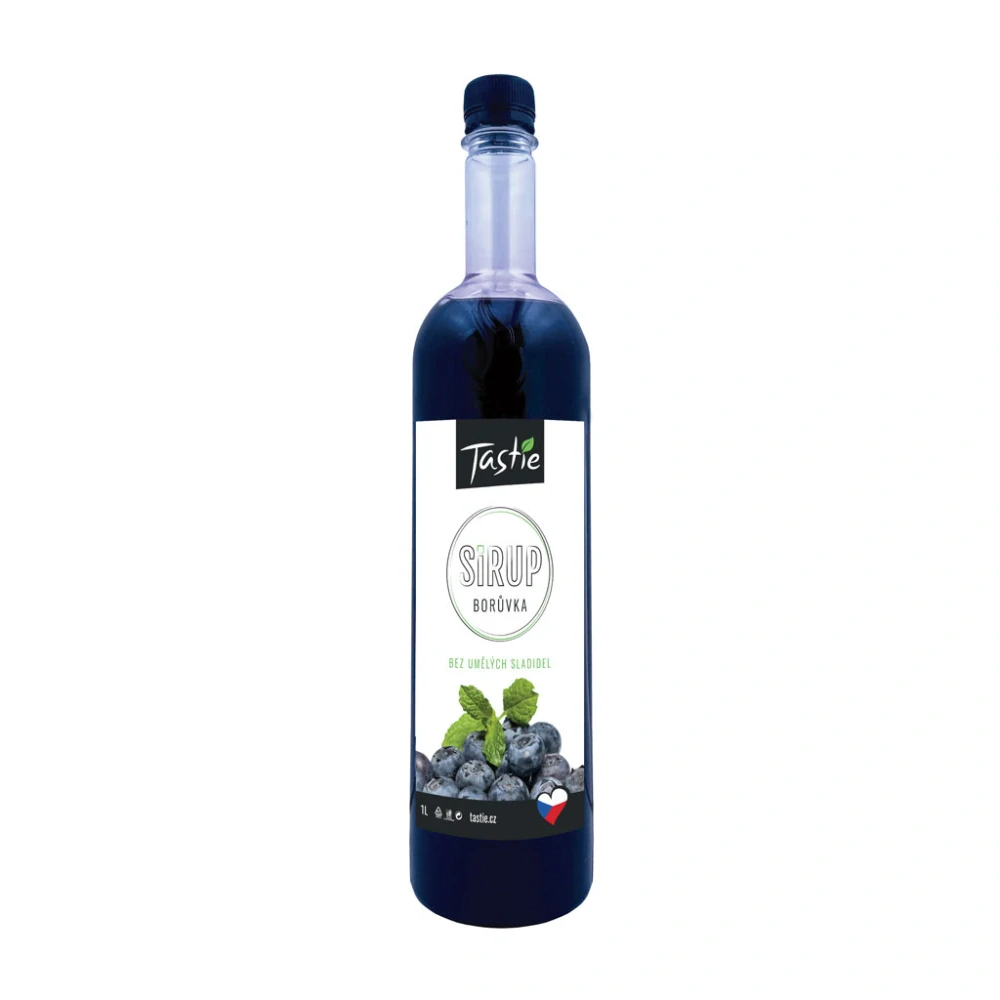 TASTIE sirup borůvka 1l