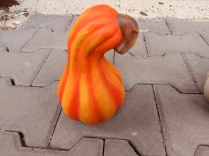 Keramická dýně oranžová