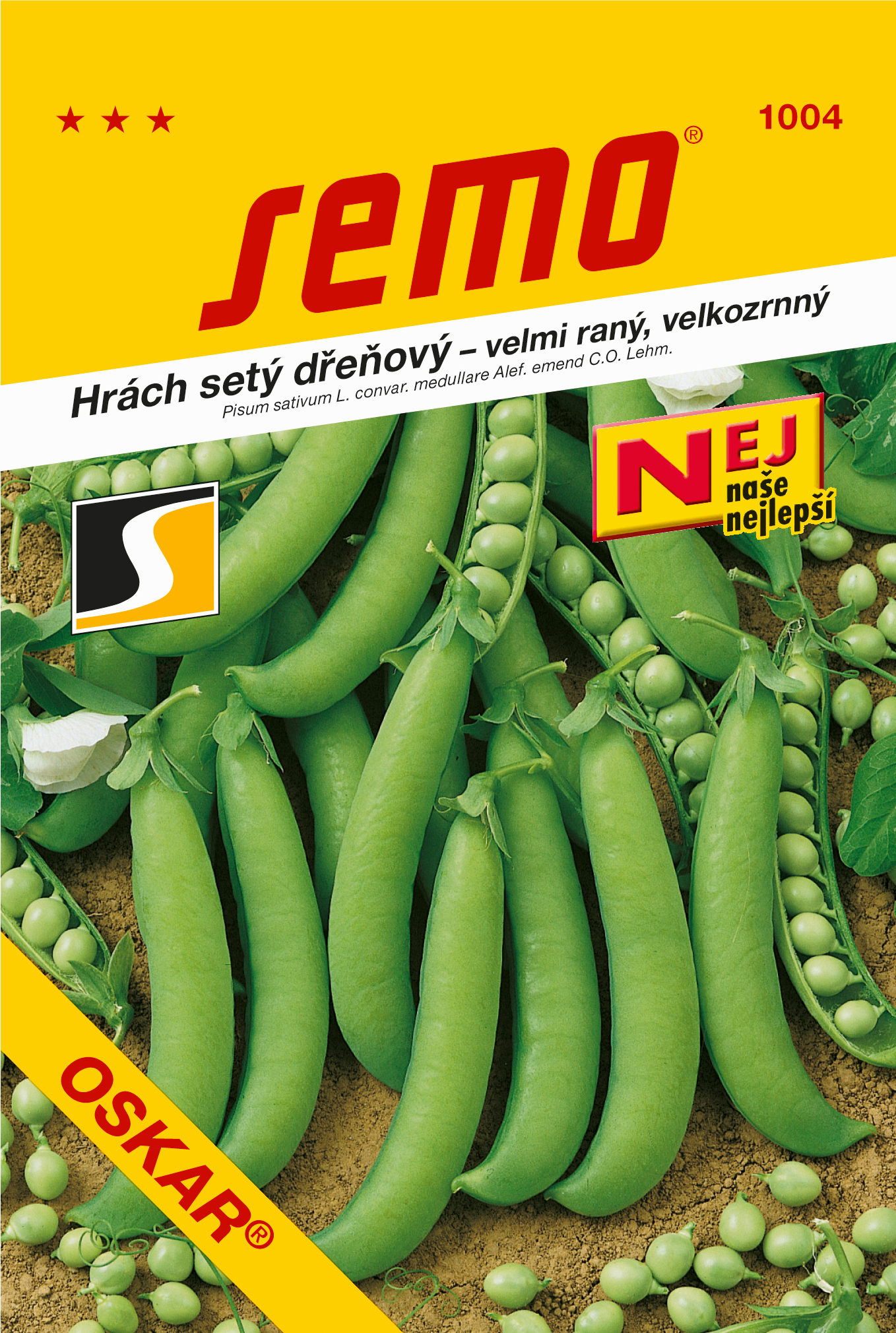 Hrách setý dřeňový Oskar XL ® - osivo 