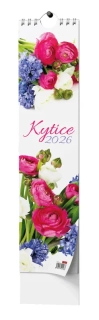 Nástěnný kalendář 2026 Kravata -  Kytice
