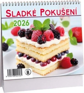 Kalendář Sladké pokušení mini 2026