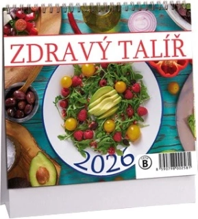 Kalendář Zdravý talíř mini 2026