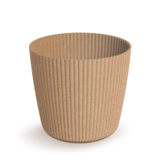 Květináč Milly Round ECO WÖOD  23.6cm naturo eco