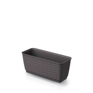 Truhlík s miskou  RATOLLA CASE P umbra 40cm
