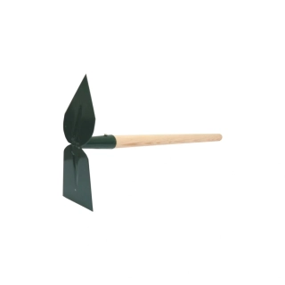Motyčka špičatá - plochá s násadou 25 cm