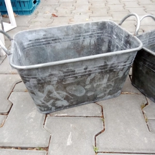 Obal na květináč vanička 198L plech 35cm