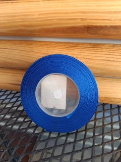 Dekorační stuha saténová  - královská modrá 0.65cm x 35m