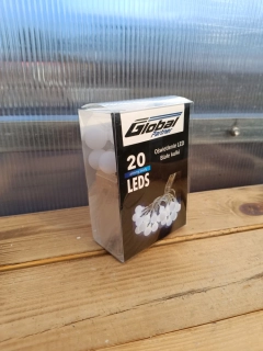 LED osvětlení - žluté kuličky- 20kuliček