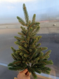 Vanoční stromek se třpytkami 70cm