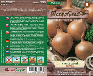 Cibule jarní kuchyňská Všetana - osivo 