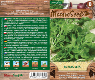 Roketa setá - osivo