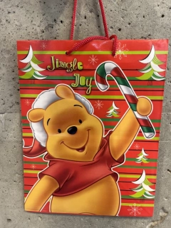 Dárková taška Medvídek Jingle joy 18x22cm