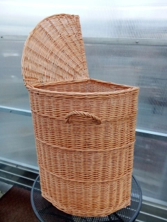 Proutěný koš na prádlo 70 cm