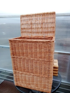 Proutěný koš na prádlo 61  cm