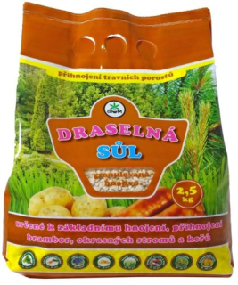 Draselná sůl 2,5kg B 