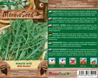 Roketa setá Wild Rocket- osivo