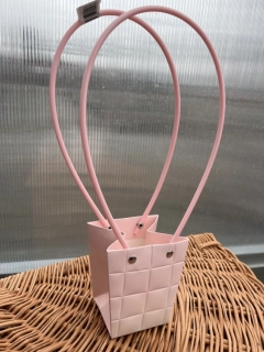 Dárková taška světlé růžová  30x11cm