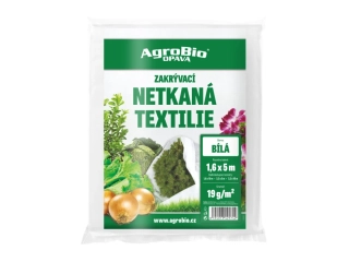 Netkaná textilie 1,6 x 5m bílá 