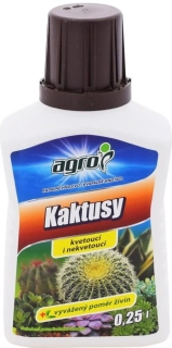 AGRO kapalné hnojivo na kaktusy 0.25