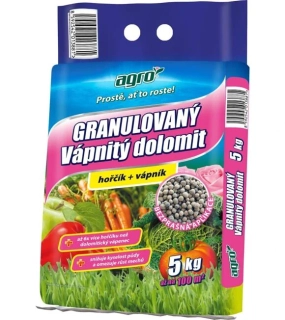 AGRO Vápnitý dolomit granulovaný 5 kg 