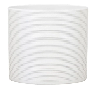 Obal 828 Panna bílý mat 14 cm